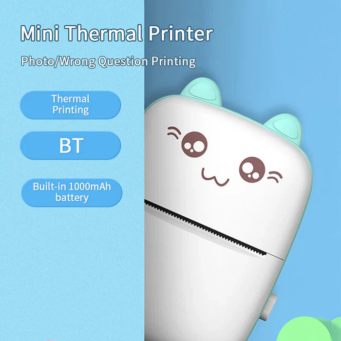 Kiki Mini Portable Wireless Thermal Printer