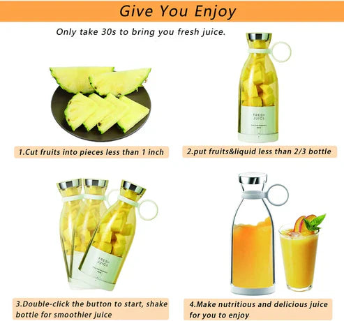 Portable Blender USB Rechargeable
