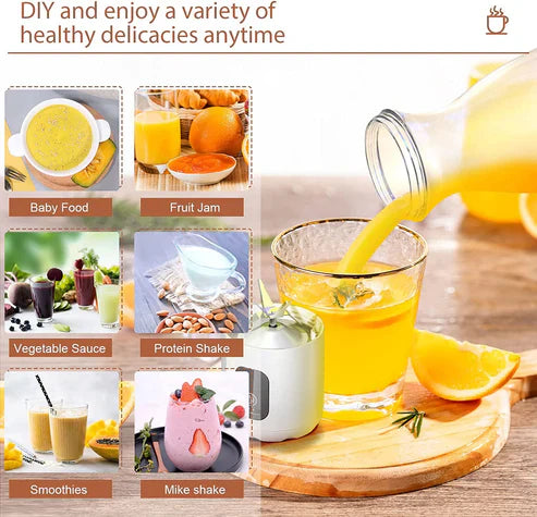 Portable Blender USB Rechargeable
