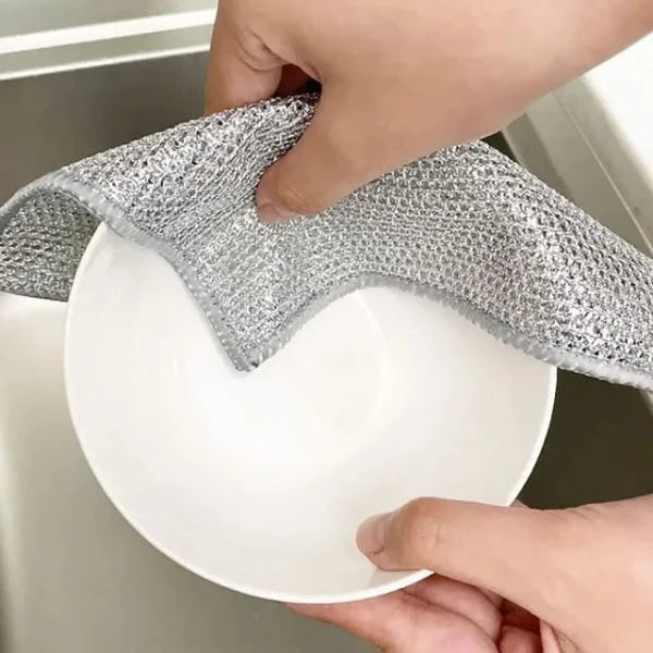 Magic Dishwashing & Scrubbing Cloth – 10 Piece Bundle Pack