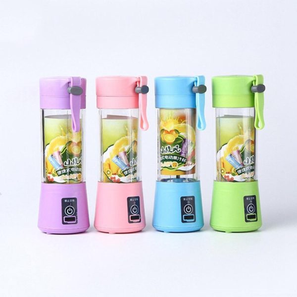 PORTABLE RECHARGEABLE JUICER BLENDER BOTTLE