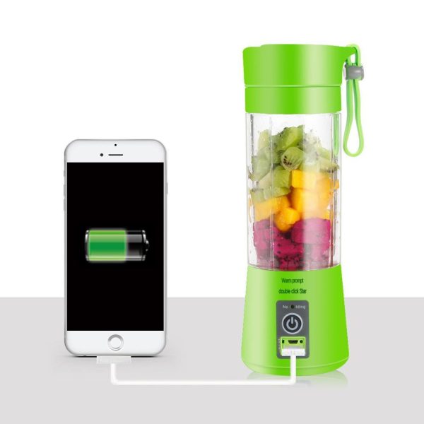 PORTABLE RECHARGEABLE JUICER BLENDER BOTTLE