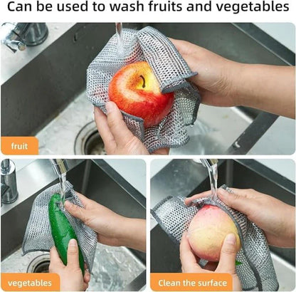 Magic Dishwashing & Scrubbing Cloth – 10 Piece Bundle Pack