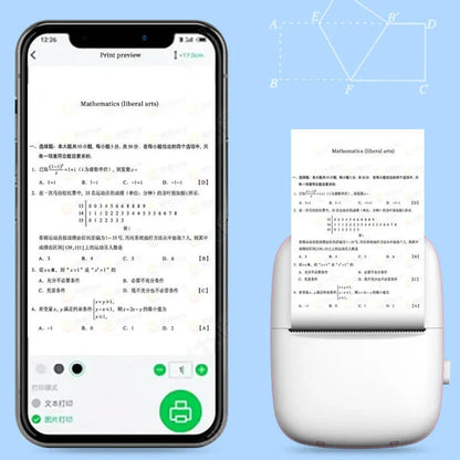 Kiki Mini Portable Wireless Thermal Printer